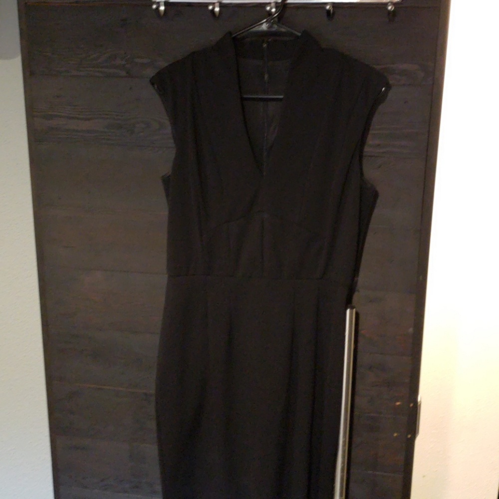 Black White House Black Market Dress (8)